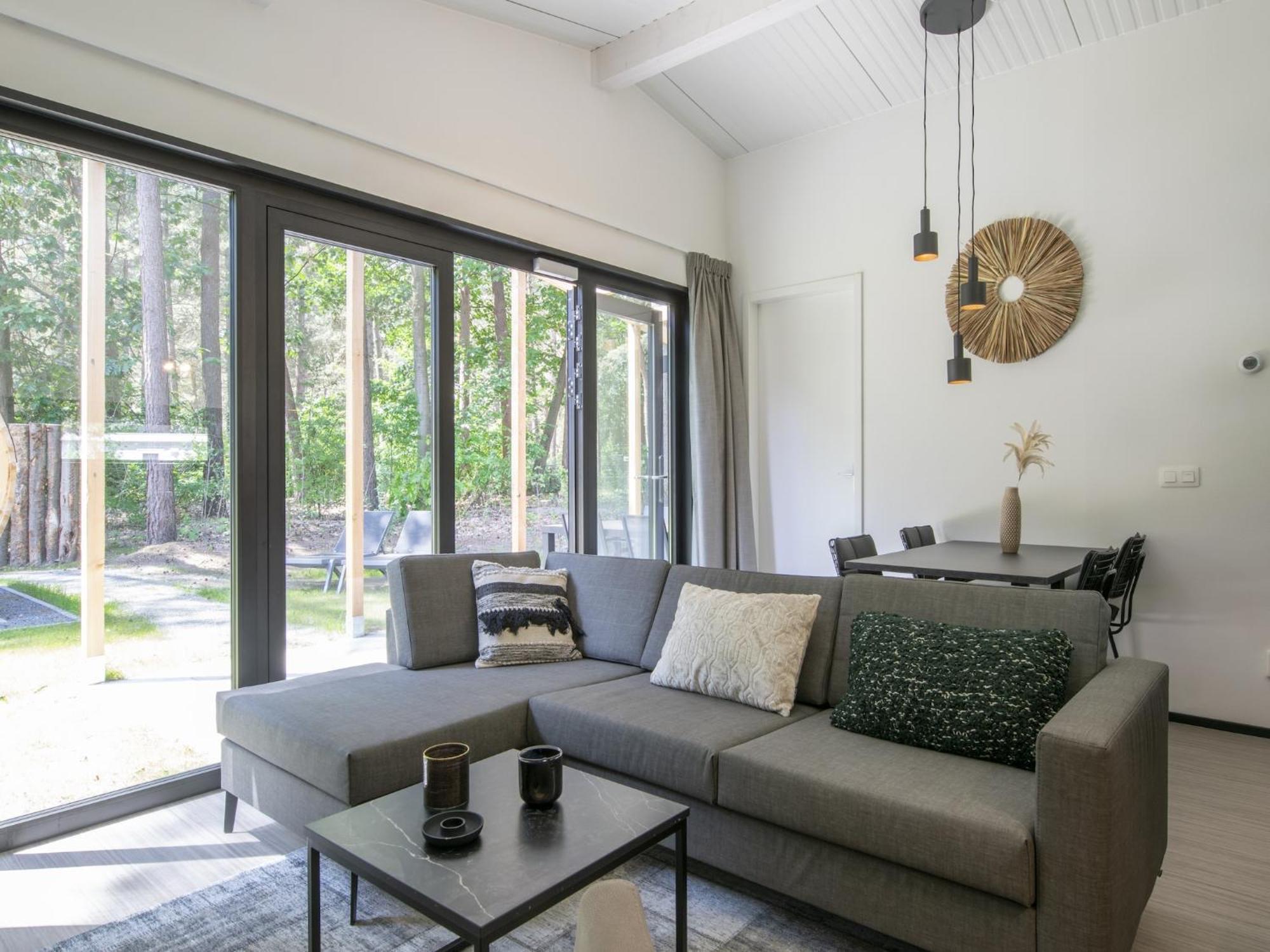 Modern Chalet With Wellness, In A Holiday Park At 12 Km From Eindhoven Mierlo Exteriér fotografie